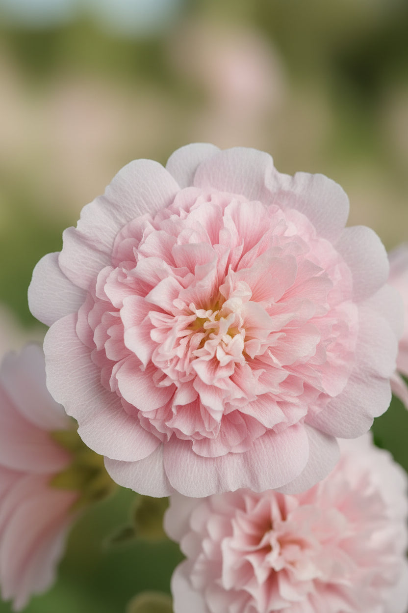 Hollyhock PEACHES 'N' DREAMS