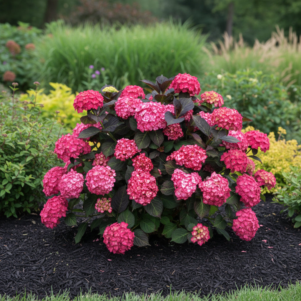 Hydrangea macrophylla 'Miss Saori'