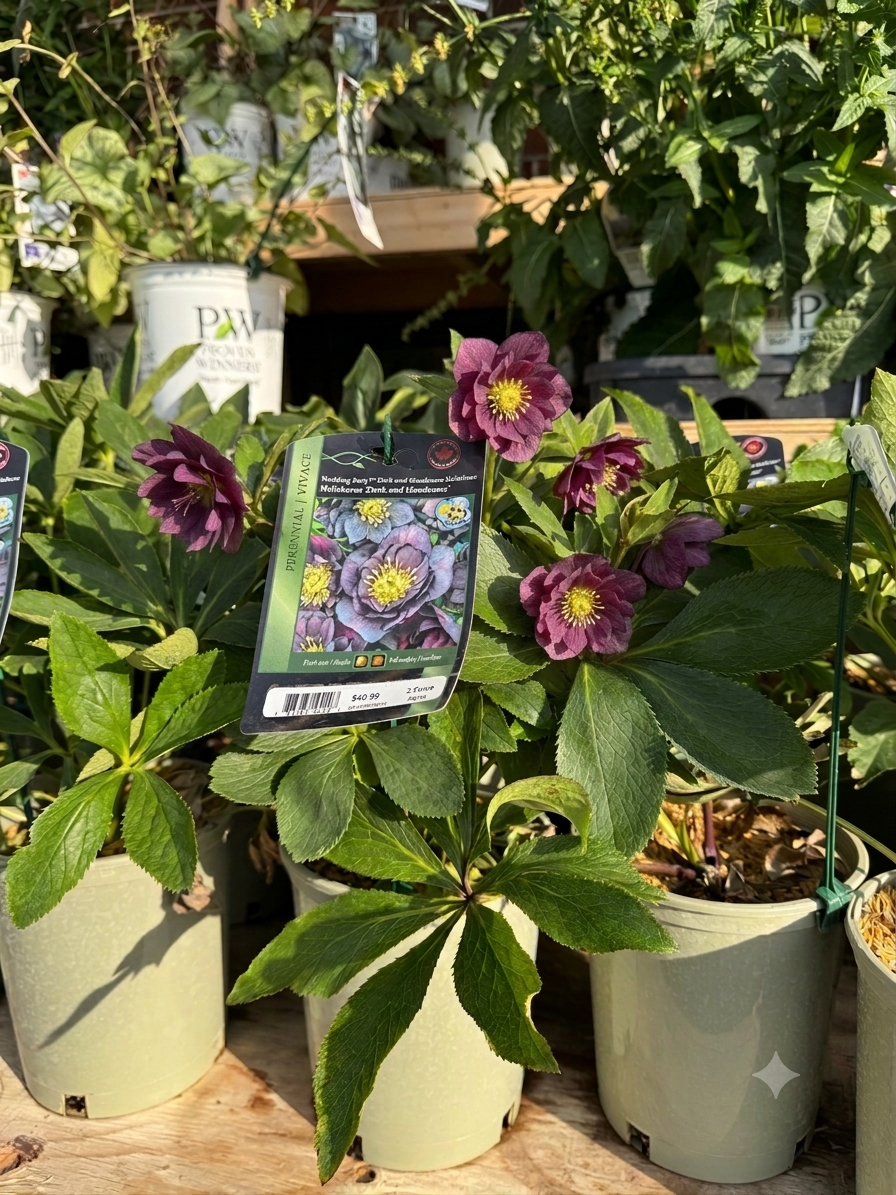 Helleborus 'Dark and Handsome'