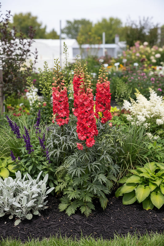 Delphinium 'Red Lark'