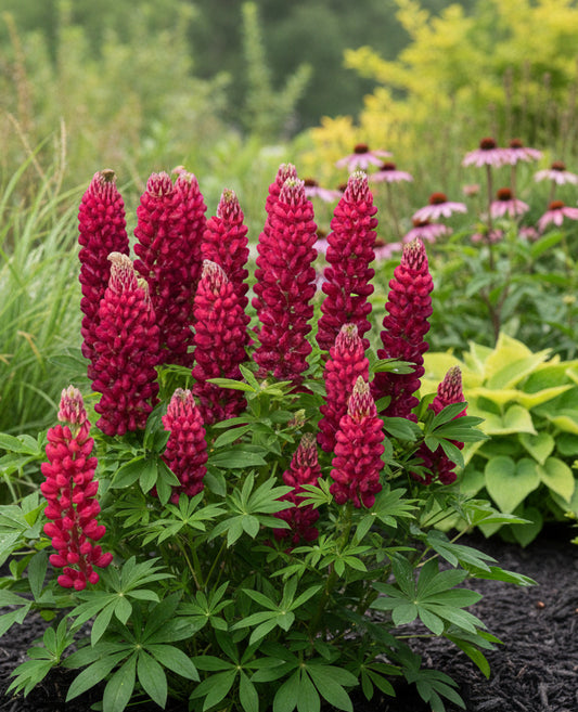 Lupine 'Mini Gallery Series Red'