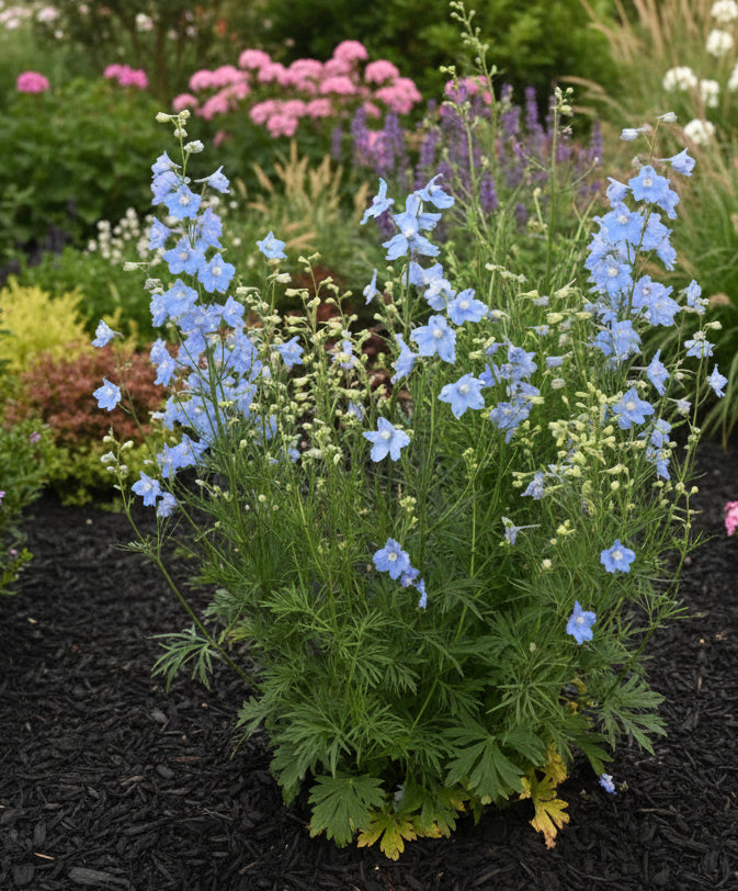 Delphinium grandiflorum 'Hunky Dory Blue'