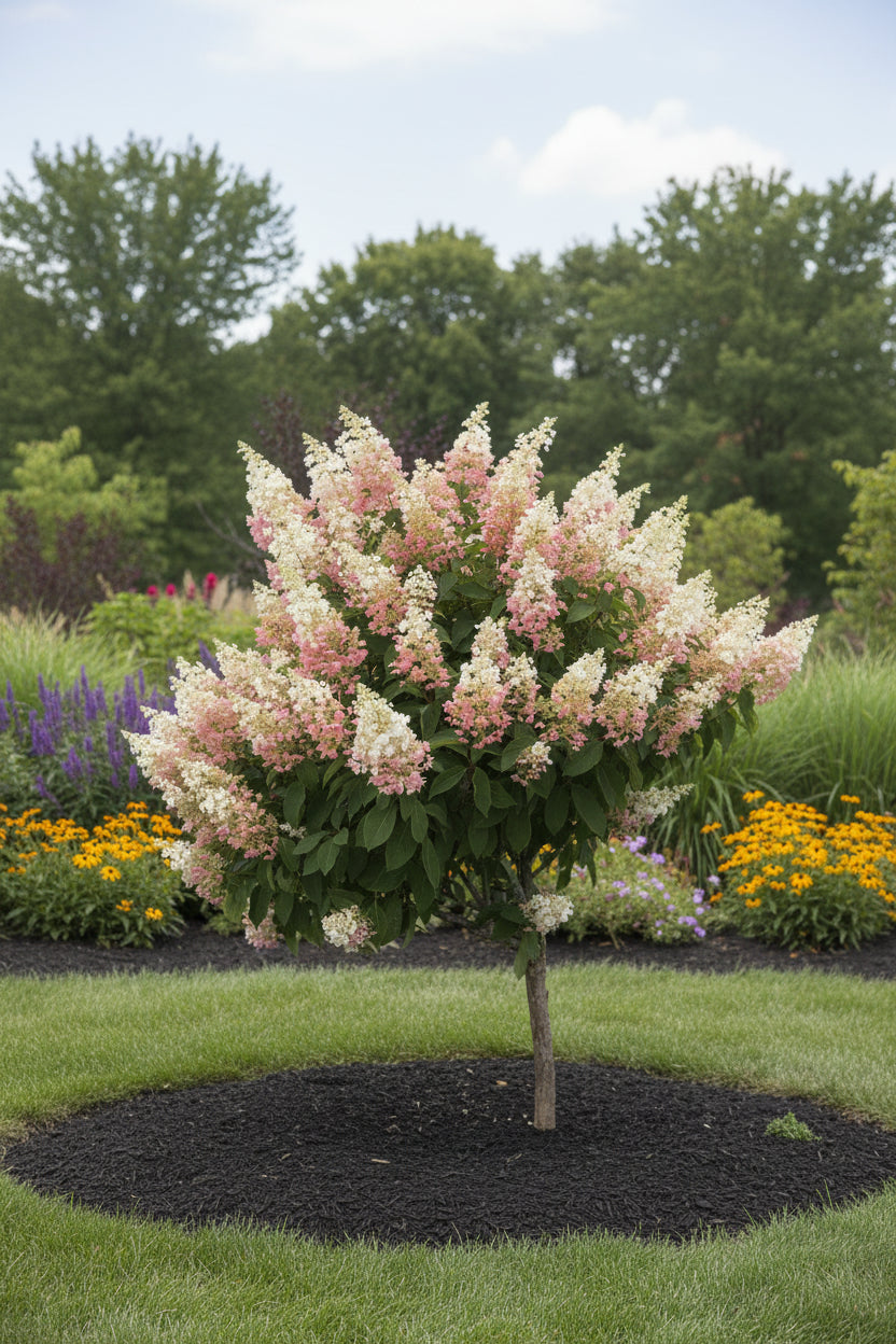 Hydrangea Paniculata Pinky Winky Std